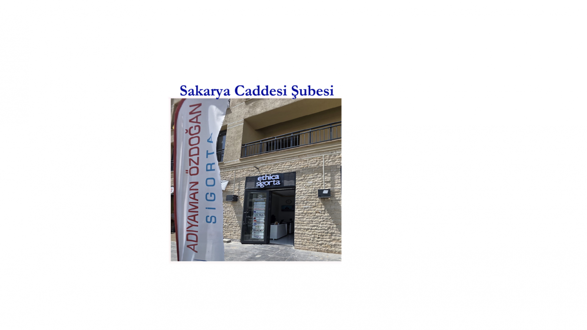 Sakarya Caddesi Şubesi